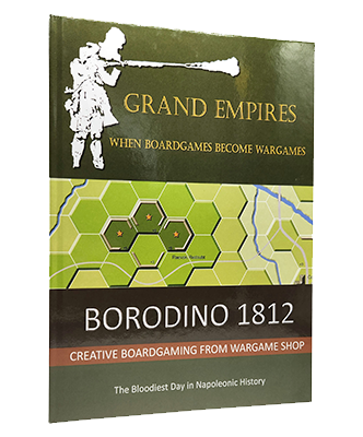 Borodino 1812 hardcover wargame book by publisher Wargame Shop