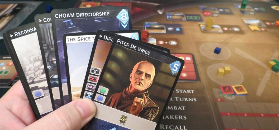 game cards for dune imperium board game without card sleeves