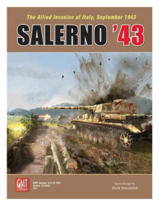 Salerno '43 war game cover art