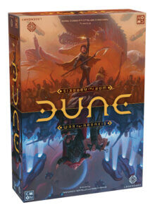 game box for the Dune: War for Arrakis board game