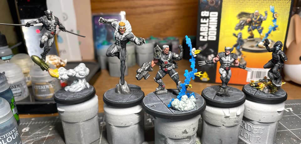 painted marvel crisis protocol miniatures