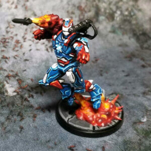 Marvel Crisis Protocol Warmachine miniature